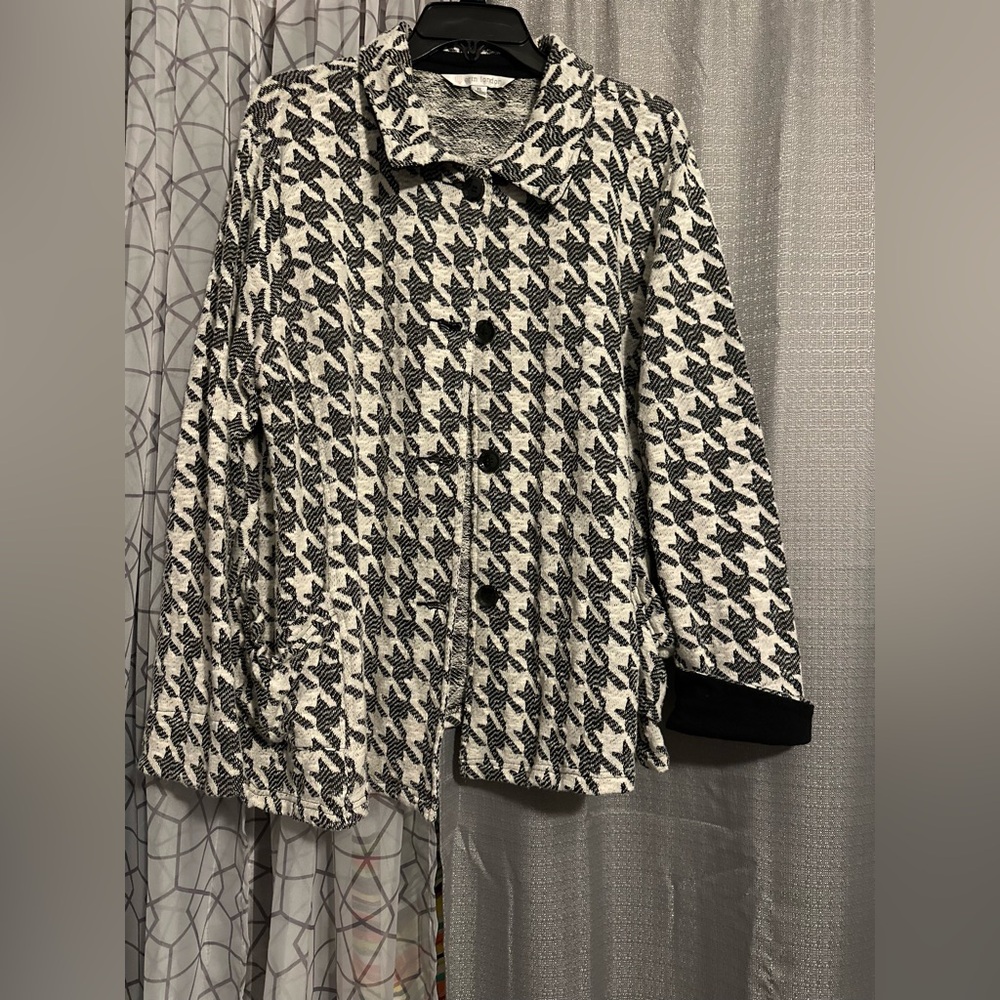 Erin London Houndstooth Jacket